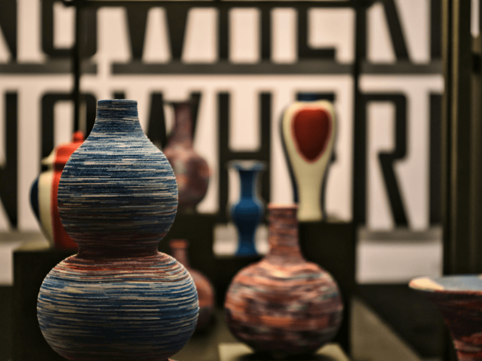 Vintage-inspired Ceramic Vase